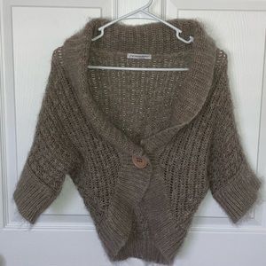 Hadamorgana Mohair Blend Cardigan Sweater